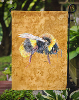 Bee on Gold Flag Garden Size