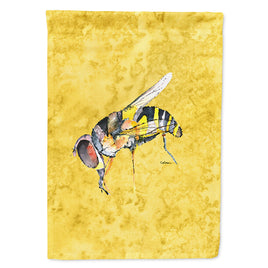 Bee on Yellow Flag Canvas House Size