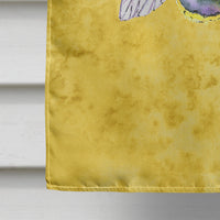 Bee on Yellow Flag Canvas House Size