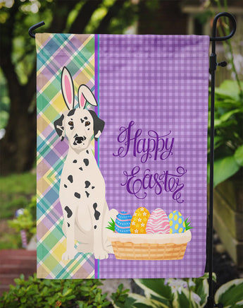 Dalmatian Easter Garden Flag