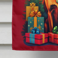 Belgian Malinois Holiday Christmas House Flag