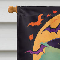 Italian Greyhound Witchy Halloween House Flag