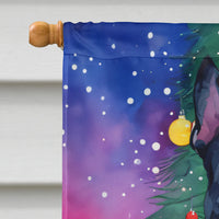 Boston Terrier Christmas House Flag