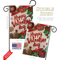 13 In. X 18.5 In. Very Sweet Valentine Day Garden Flag 2-Sided Spring Decorative Vertical Flags