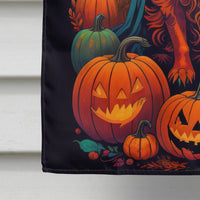 Irish Setter Witchy Halloween House Flag