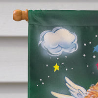 Angels on Green Flag Canvas House Size AAH7253CHF