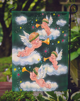 Angels on Green Flag Garden Size AAH7253GF