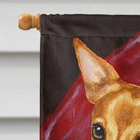 Pillow Princess Chihuahua Flag Canvas House Size AMB1389CHF