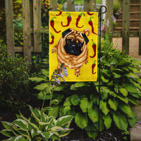 Pick a Pepper Pug Flag Garden Size AMB1412GF