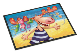 Moose on the Beach Indoor or Outdoor Mat 18x27 APH0073MAT