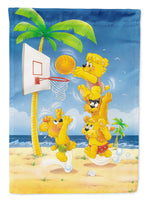 Bears playing Basketball Flag Garden Size APH0388GF