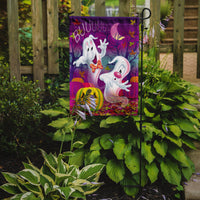 Buuu Ghosts Halloween Flag Garden Size APH3798GF