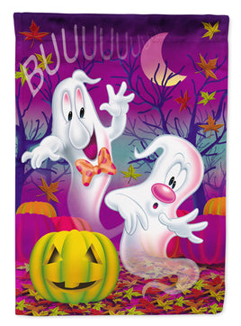 Buuu Ghosts Halloween Flag Garden Size APH3798GF