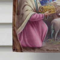 The Wise Men at the Nativity Christmas Flag Canvas House Size APH5603CHF