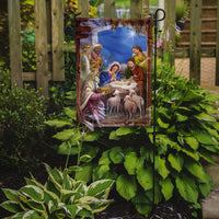 The Wise Men at the Nativity Christmas Flag Garden Size APH5603GF