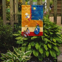 Contemporary Nativity Christmas Flag Garden Size APH5626GF