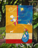 Contemporary Nativity Christmas Flag Garden Size APH5626GF