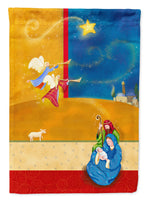 Contemporary Nativity Christmas Flag Garden Size APH5626GF