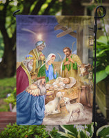 Christmas Nativity with Wise Men Flag Garden Size APH6897GF