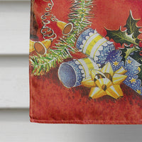 Christmas Puppy and Kitten Flag Canvas House Size APH7551CHF