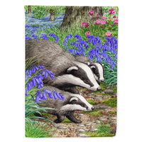 Badgers Flag Canvas House Size ASA2021CHF