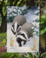 Badgers on the Move Flag Garden Size ASA2038GF