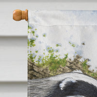 Badgers Look Here Flag Canvas House Size ASA2040CHF