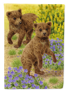 Bear Cubs Flag Garden Size ASA2085GF