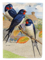 Barn Swallows Flag Canvas House Size ASA2106CHF