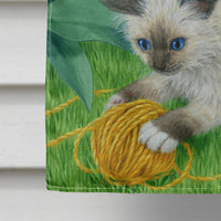 Birman Kittens Flag Canvas House Size ASA2125CHF