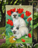 Birman Kittens Flag Garden Size ASA2125GF