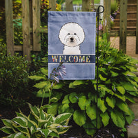 Bichon Frise Welcome Flag Garden Size BB1403GF