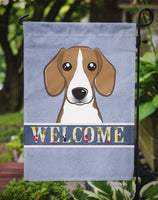 Beagle Welcome Flag Garden Size BB1425GF