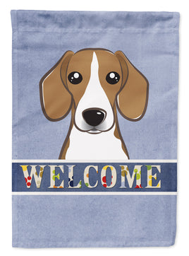 Beagle Welcome Flag Garden Size BB1425GF