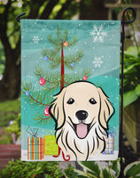 Christmas Tree and Golden Retriever Flag Garden Size BB1577GF