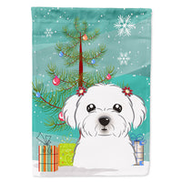 Christmas Tree and Maltese Flag Canvas House Size BB1580CHF