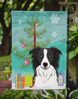 Christmas Tree and Border Collie Flag Garden Size BB1613GF