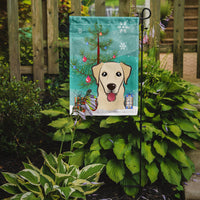 Christmas Tree and Golden Retriever Flag Garden Size BB1624GF