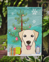 Christmas Tree and Golden Retriever Flag Garden Size BB1624GF