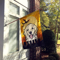 Halloween Golden Retriever Flag Canvas House Size BB1763CHF