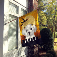 Halloween Maltese Flag Canvas House Size BB1766CHF