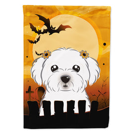 Halloween Maltese Flag Canvas House Size BB1766CHF