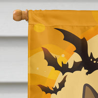 Halloween German Shepherd Flag Canvas House Size BB1769CHF