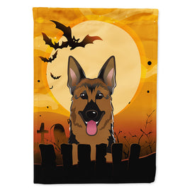 Halloween German Shepherd Flag Canvas House Size BB1769CHF