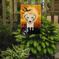 Halloween Yellow Labrador Flag Garden Size BB1780GF