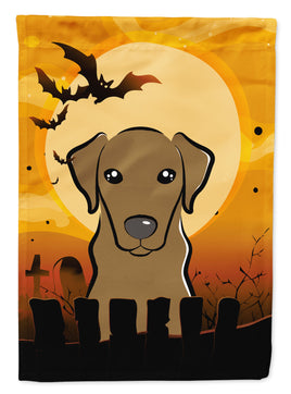 Halloween Chocolate Labrador Flag Garden Size BB1792GF