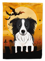 Halloween Border Collie Flag Garden Size BB1799GF