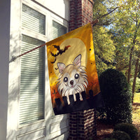 Halloween Chihuahua Flag Canvas House Size BB1809CHF