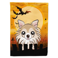 Halloween Chihuahua Flag Canvas House Size BB1809CHF