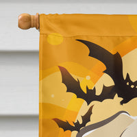 Halloween Golden Retriever Flag Canvas House Size BB1810CHF